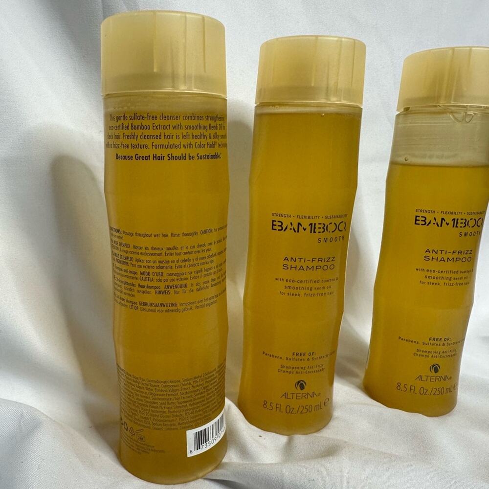 Alterna Bamboo Smooth Anti-Frizz Shampoo 8.5 oz - Picture 3 of 5